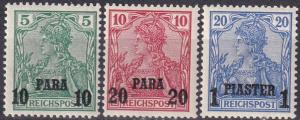 Germany Offices In Turkey #25-7 MNH  CV $165.00  (A19523)