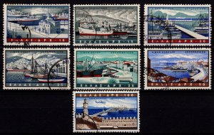 Greece 1958 Airmail Postage, Greek Ports, Set [Used]