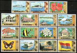 Kiribati Stamp 327-340A  - 1st definitive set