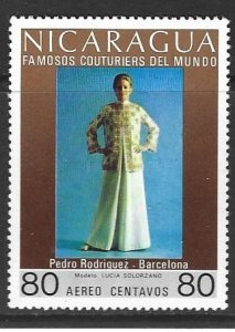 NICARAGUA, 1973 MH 80c, Fashion Scott C844