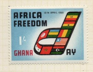 Ghana 1960 Early Issue Fine Mint Hinged 1S. NW-167784