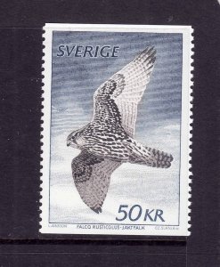 Sweden-Sc#1351-Unused NH 50KR Gyrfalcon-Birds-1981-