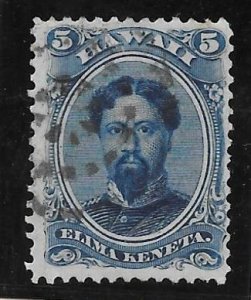 HAWAII Scott #32 Used 5c 2018 CV $30.00