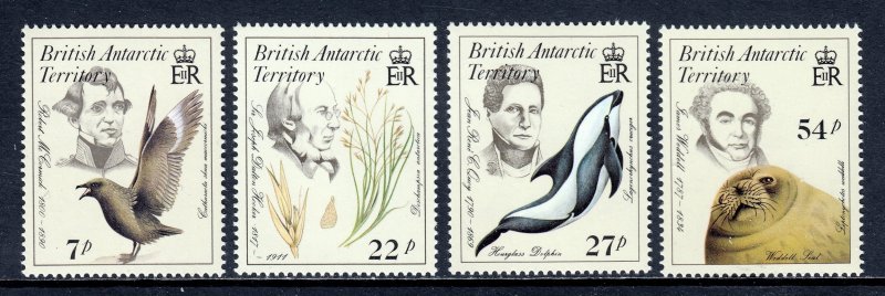 British Antarctic Territory - Scott #125-128 - MNH - SCV $9.75