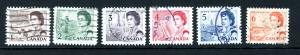 Canada 454-459 Used