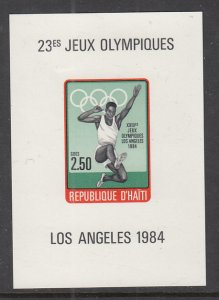 Haiti 802 Summer Olympics Souvenir Sheet MNH VF