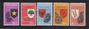 INDONESIA SC# B182-6 F-VF MNH 1965