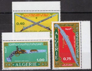 ZAYIX Algeria 444-446 MNH Ornamental Weapons 071823S88M