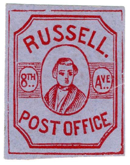 (I.B) US Local Post : Russell Post Office