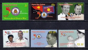 Papua New Guinea stamps #1217 - 1222,  MNH OG, complete set