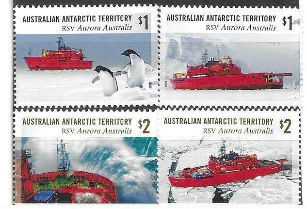 2018   AUSTRALIAN ANTARCTIC TERRITORY -  RSV AURORA   -  MNH