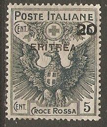 Eritrea B4 MLH VF 1916 SCV $16.00