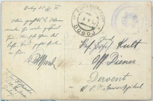 79512 - BOSNIA - POSTAL HISTORY - Military Postmark on POSTCARD  1915 DOBOJ