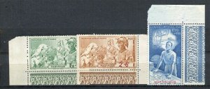 FRENCH COLONIES; 1942-43 early Child Welfare + MINT MNH SET, Martinique