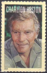 #4892, Charleton Heston Single. MNH  Forever