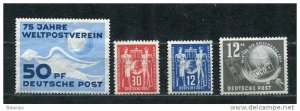 Germany/DDR 1949 Mi 242-5 MH Complete Year (2)