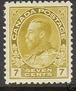 Canada #113b VF Mint