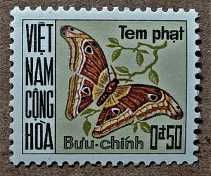 Viet Nam #J15 50c Atlas Moth Postage Due MNH (1968)