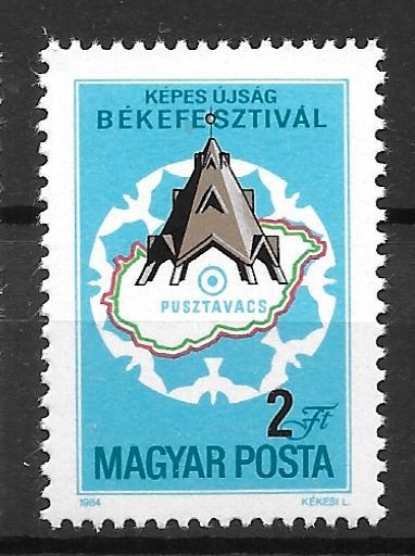 Hungary 2860 Kepes Ujsag Peace Festival single MNH