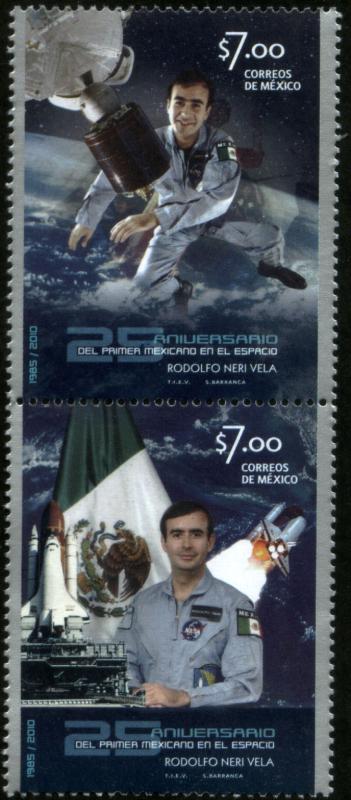 MEXICO 2707a First Mexican Astronaut in Space 25th Anniversary MINT, NH. VF.