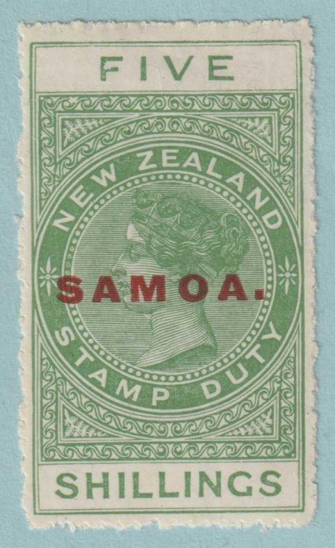 SAMOA 123  MINT HINGED OG * NO FAULTS EXTRA FINE! - VAL