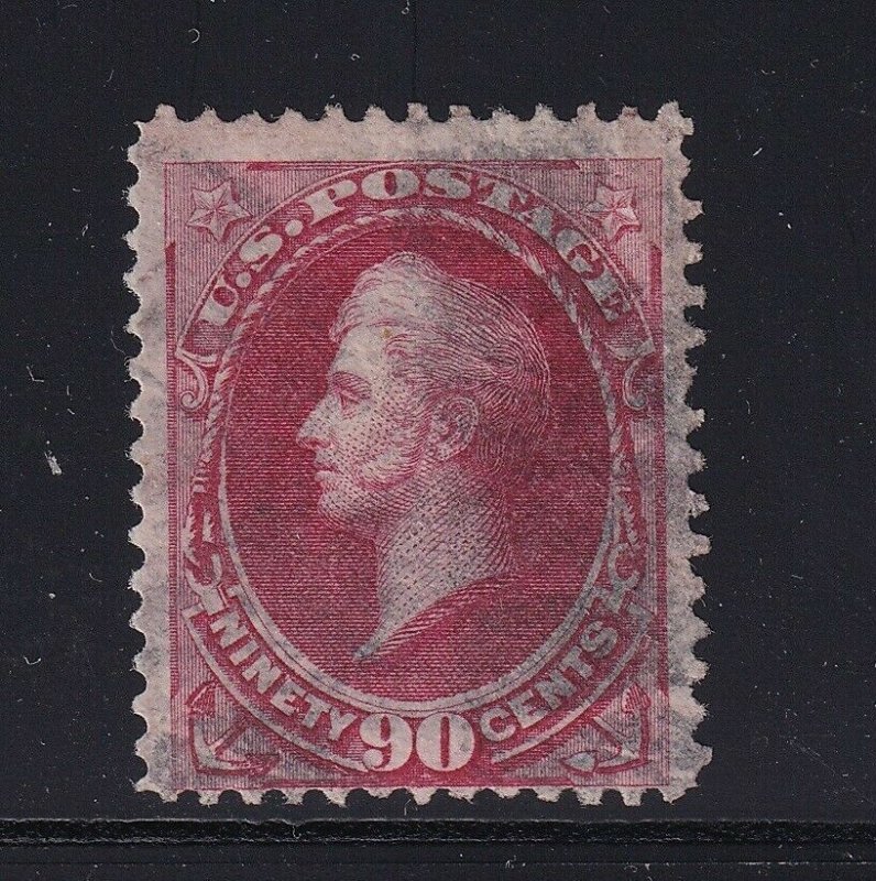 155 F-VF used neat cancel with nice color cv $ 325 ! see pic !