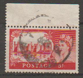 Great Britain SG 537a Used De La Rue Printing