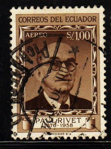 Ecuador -  #C340 Paul Rivet - Used