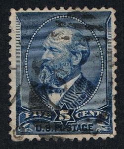 GENUINE SCOTT #216 USED 1888 ABNC PRINTING DUPLEX CANCEL - ESTATE CLOSE OUT