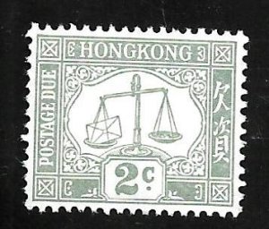 Hong Kong 1923 - MNH - Scott #J2