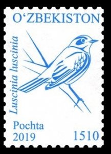 2019    Uzbekistan     1341    Definitive Issue. Birds