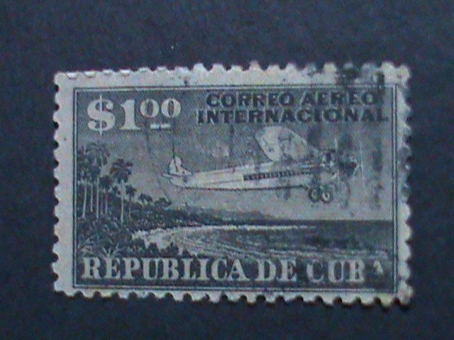 ​CUBA-AIRMAIL 1931  11 VERY OLD CUBA AIRMAIL USED-STAMP-VF  ALMOST 91 YEARS