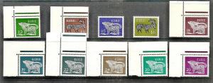 Ireland 466-75 MNH 1980-82 Animals Definitves