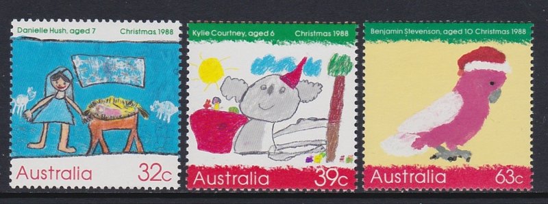 1102-04 1988 Christmas MNH