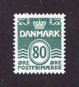 Denmark stamp #629 , MH,  CV $.35