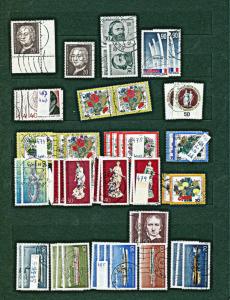 Germany West Berlin 1940s/70s Used Collection(Apprx 550+Items) (SK 35