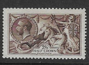 GREAT BRITAIN -  GEORGE V 1913 Waterlow 2/6 Sepia-Brown very fine - 39382
