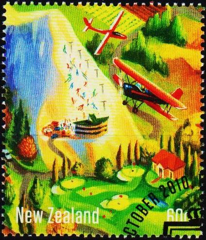 New Zealand. 2010 60c Fine Used