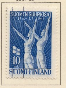 Finland 1947 Early Issue Fine Used 10mk. NW-269301