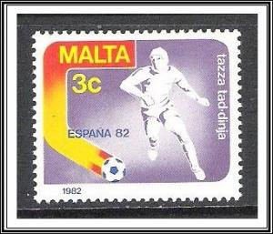 Malta #616 Soccer MNH