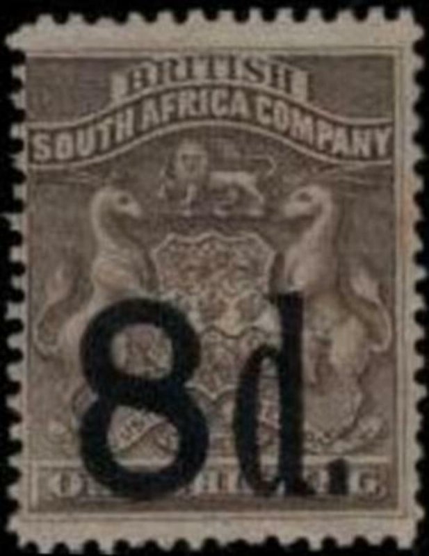 Rhodesia 1891 SC 23 Mint 