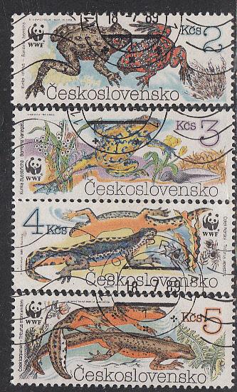 Czechoslovakia #2748-2751 Used