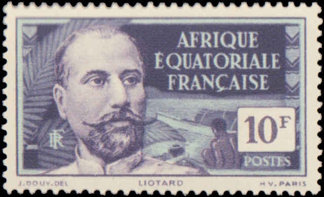 French Equatorial Africa #71, Incomplete Set, 1937, Hinged