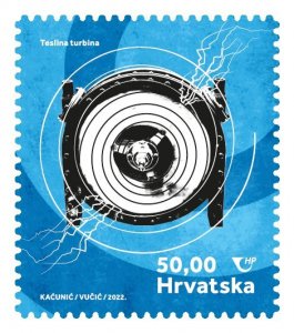Croatia 2022 MNH Souvenir Sheet Crypto Stamp 4 Ethereum Type 5 Scott 1291 Tesla