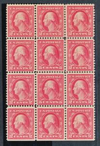 UNITED STATES 505 MINT NH F-VF/VF, DOUBLE ERROR BLK 12