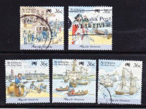 SC1024 1987 First Fleet Departure set used