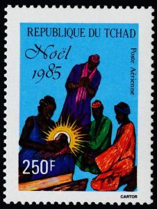 Chad C292 MNH Christmas, Adoration of the Magi