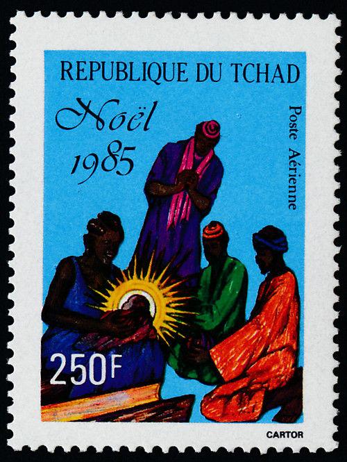 Chad C292 MNH Christmas, Adoration of the Magi