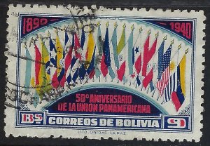 Bolivia 269 VFU FLAGS L1068-3