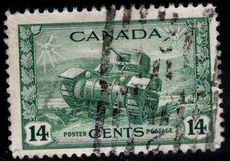 CANADA Scott 259 Used Ram Tank stamp